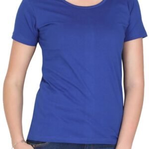 Classic Royal Blue Fitted Short Sleeves